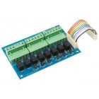 Advanced ExGo 8-Way Relay Output Card (for use with EX-3001 only) / Fitted  (EXP-008F)